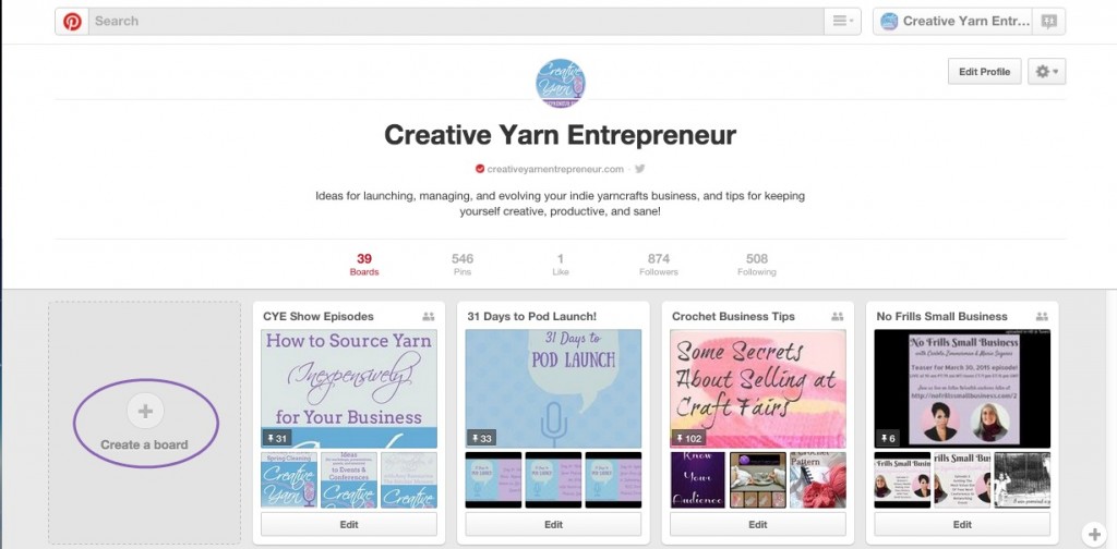 When adding new boards, choose descriptive titles to improve search results.